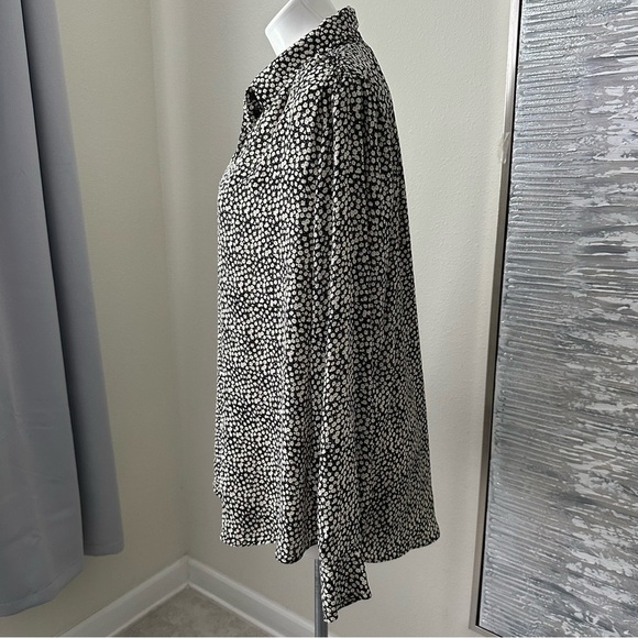 H&M Women’s Long Sleeve Button Down Shirt Size L - Picture 6 of 16